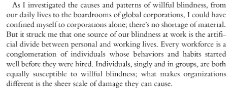 Willful blindness